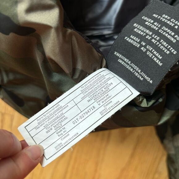 SAM. Freestyle Camo Down Feather Puffer Coat S - Picture 6 of 8